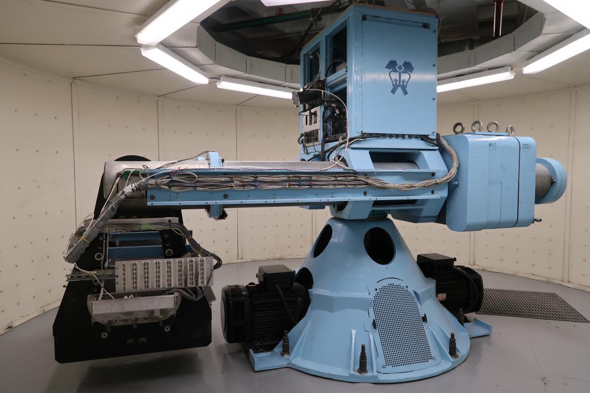 geotechnical centrifuge at Carleton Laboratory