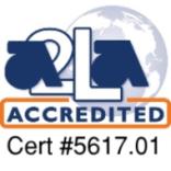 ISO/IEC 17025:2017 A2LA Accreditation Logo